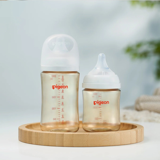 Bình sữa Pigeon PPSU Plus thế hệ III 160ML_240ML