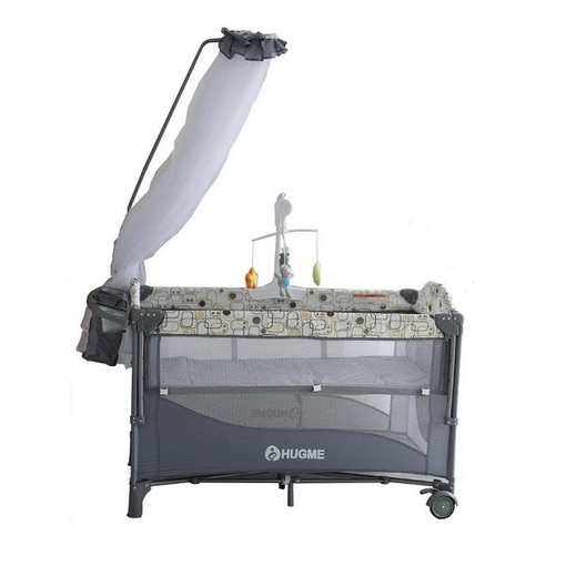 Cũi vải gấp gọn Hugme