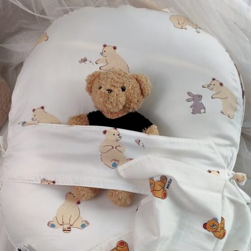 Gối chống trào ngược 4 mùa Dono&Dono – Honey Bear