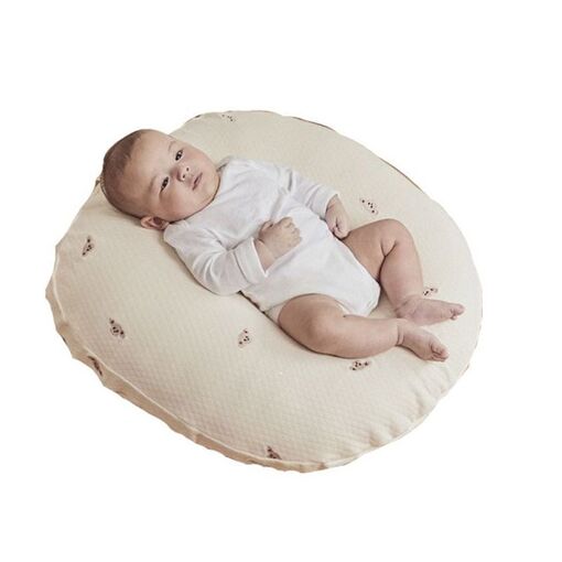 Set gối chống trào Rototo Bebe Airmesh gỗ sồi Poodle