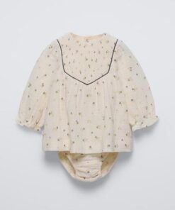 Đầm và quần lót họa tiết hoa - Zara